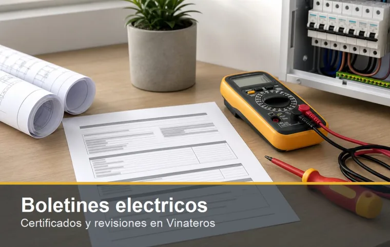 Boletines electricos en Vinateros